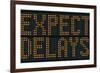 Expect Delays Congestion Sign-Mr Doomits-Framed Photographic Print