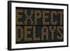Expect Delays Congestion Sign-Mr Doomits-Framed Photographic Print