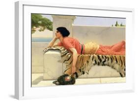 Expectation, 1900-John William Godward-Framed Giclee Print