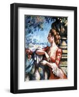 Expectation, 1907-Charles Guerin-Framed Premium Giclee Print