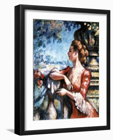 Expectation, 1907-Charles Guerin-Framed Giclee Print