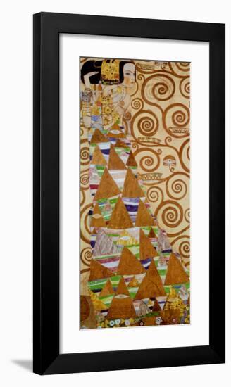 Expectation, Stoclet Frieze, c.1909-Gustav Klimt-Framed Art Print