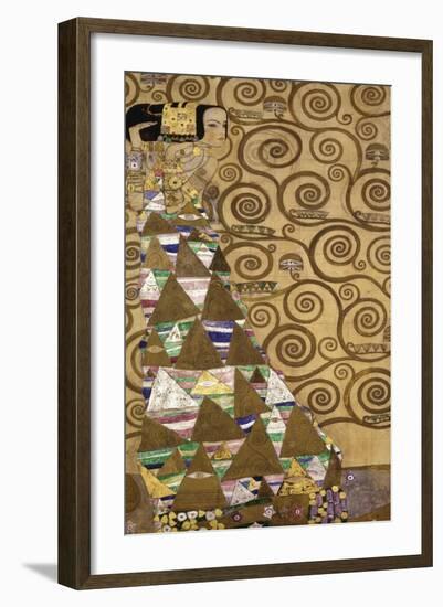 Expectation, Stoclet Frieze, c.1909-Gustav Klimt-Framed Giclee Print