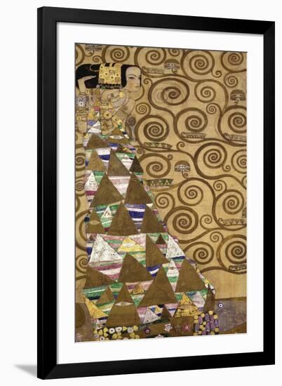 Expectation, Stoclet Frieze, c.1909-Gustav Klimt-Framed Giclee Print