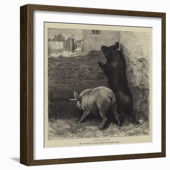 Expectation-Briton Riviere-Framed Giclee Print