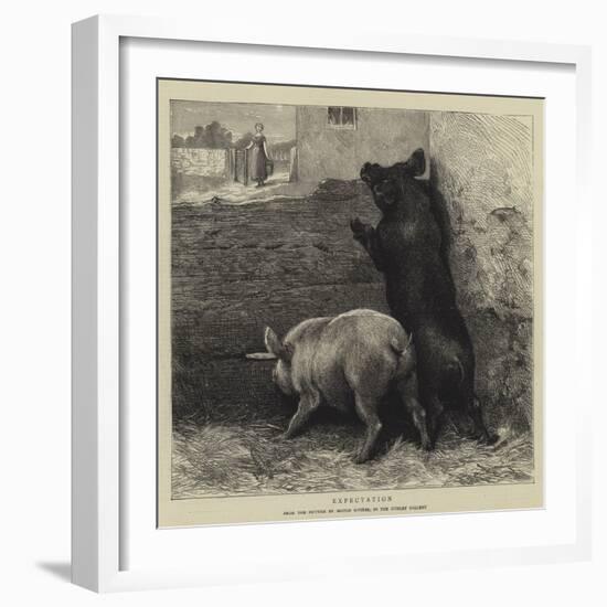 Expectation-Briton Riviere-Framed Giclee Print