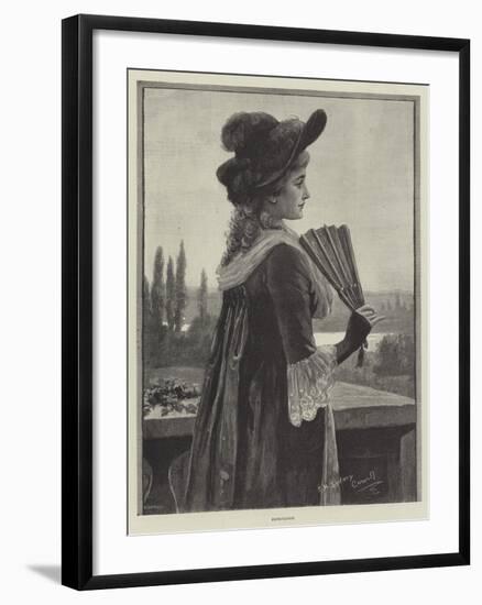 Expectation-null-Framed Giclee Print