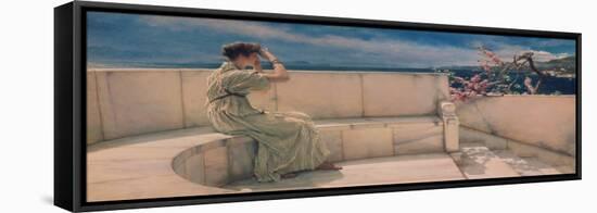 Expectations, 1885-Sir Lawrence Alma-Tadema-Framed Stretched Canvas