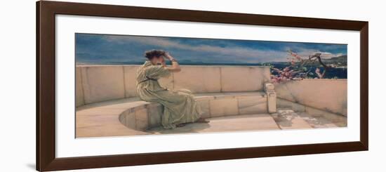 Expectations, 1885-Sir Lawrence Alma-Tadema-Framed Giclee Print