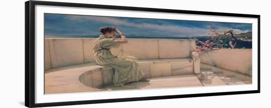 Expectations, 1885-Sir Lawrence Alma-Tadema-Framed Giclee Print