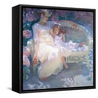 Expecting-John Asaro-Framed Stretched Canvas