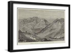 Expedition Against the Siyin Chin Tribes, Upper Burmah, Capture of Siyin-null-Framed Giclee Print