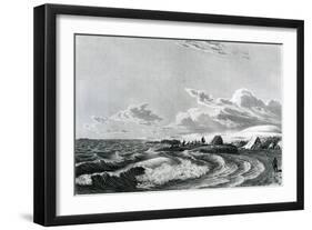 Expedition Encamped at Point Turnagain, 1823-null-Framed Giclee Print