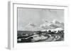 Expedition Encamped at Point Turnagain, 1823-null-Framed Giclee Print