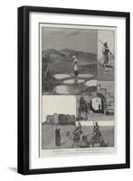 Expedition of Mr Cope Whitehouse and Major Surtees in the Fayoum and Raiyan Desert, Egypt-null-Framed Giclee Print