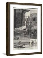 Expedition of Mr Cope Whitehouse and Major Surtees in the Fayoum and Raiyan Desert, Egypt-null-Framed Giclee Print