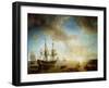 Expedition of Robert Cavelier de La Salle in Louisiana in 1684, 1844-Baron Theodore Gudin-Framed Giclee Print