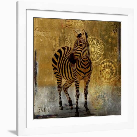 Expedition Square II-Patricia Pinto-Framed Art Print