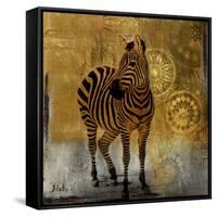 Expedition Square II-Patricia Pinto-Framed Stretched Canvas