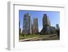 Expensive Apartment Buildings on the Chicago River-Amanda Hall-Framed Photographic Print