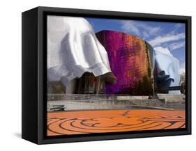 Experience Music Project at the Seattle Center, Seattle, Washington State, USA-null-Framed Stretched Canvas