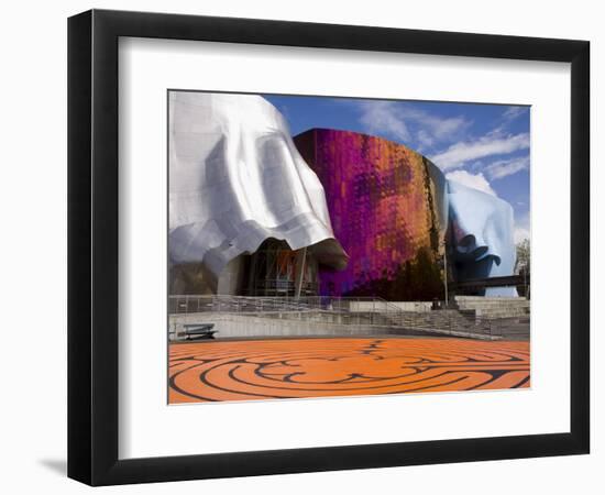 Experience Music Project at the Seattle Center, Seattle, Washington State, USA-null-Framed Photographic Print