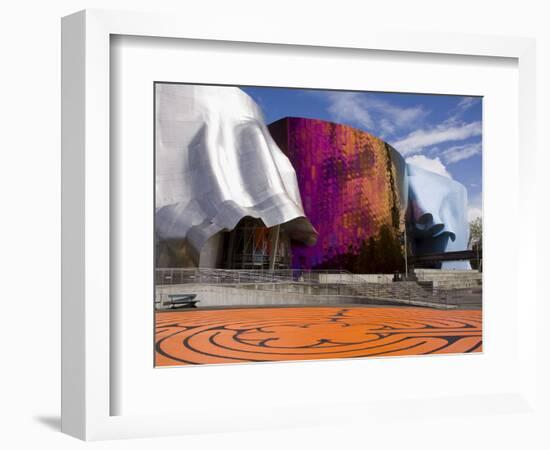 Experience Music Project at the Seattle Center, Seattle, Washington State, USA-null-Framed Photographic Print