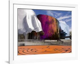 Experience Music Project at the Seattle Center, Seattle, Washington State, USA-null-Framed Photographic Print