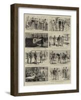 Experiences of Some New Chums in Australia-null-Framed Giclee Print