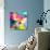 Experiment with Oil Drops on Water, Colorful Background-Abstract Oil Work-Photographic Print displayed on a wall