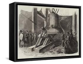 Experiment with the Hammer Upon the Great Bell for the Westminster Clock-null-Framed Stretched Canvas