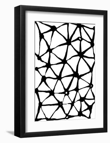 Experimental 2-Morioke-Framed Art Print