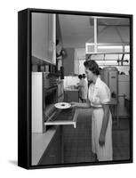 Experimental Catering Kitchen, Batchelors Foods, Sheffield, South Yorkshire, 1966-Michael Walters-Framed Stretched Canvas