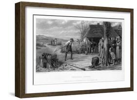 Experimental Gunnery, 19th Century-William Greatbach-Framed Giclee Print