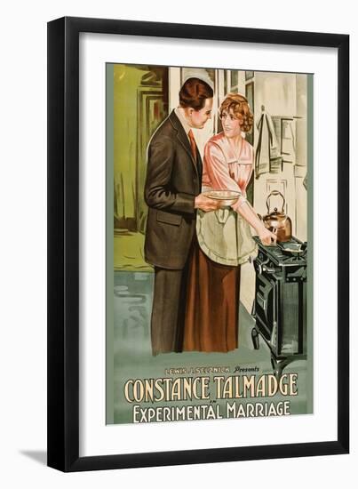 Experimental Marriage-null-Framed Art Print