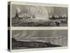 Experimental Naval Attack on Harbour and Fort Defences at Portsmouth-null-Stretched Canvas