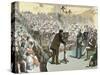 Experiments on the Phone from Dr. Alexander Graham Bell (1847-1922)-Prisma Archivo-Stretched Canvas