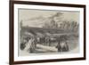 Experiments with Captain Fowke's Pontoon Bridge on the Serpentine-null-Framed Giclee Print