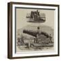 Experiments with the Armstrong 600-Pounder Against the Warrior Floating Target Moored Off Shoeburyn-null-Framed Giclee Print