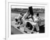 Expert Mechanics Making Repairs on a Car During the Daytona 500 Race-null-Framed Photographic Print