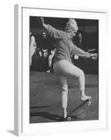 Expert "Skater" Pat McGee in National Skateboard Championship-Bill Eppridge-Framed Photographic Print