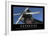 Expertise: Citation Et Affiche D'Inspiration Et Motivation-null-Framed Photographic Print