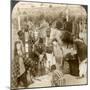 Experts Purchasing Silk Cocoons, for Export to France, Antioch, Syria, 1900s-Underwood & Underwood-Mounted Photographic Print