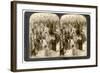 Experts Purchasing Silk Cocoons, for Export to France, Antioch, Syria, 1900s-Underwood & Underwood-Framed Giclee Print