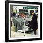 "Expired Meter", February 10, 1951-George Hughes-Framed Giclee Print