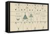 'Explanatory diagram of the astronomical and alphabetical tablet of Bembo'-Éliphas Lévi-Framed Stretched Canvas