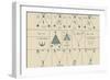 'Explanatory diagram of the astronomical and alphabetical tablet of Bembo'-Éliphas Lévi-Framed Giclee Print