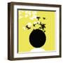 Exploding Leaves-Jan Weiss-Framed Art Print