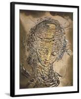 Exploding Raphaelesque Head-Salvador Dali-Framed Giclee Print