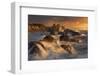 Exploding waves off rocks on Seal Rock in Oregon-Sheila Haddad-Framed Photographic Print